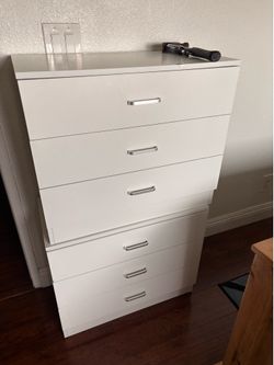 White nightstands