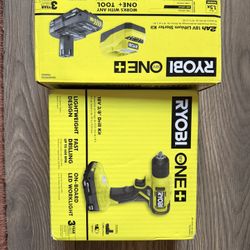Ryobi One+ 18v Drill/Driver + 2Ah 18v Starter Kit 