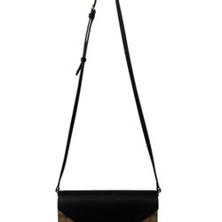 Burberry Hannah Check Print Envelope Shoulder Bag