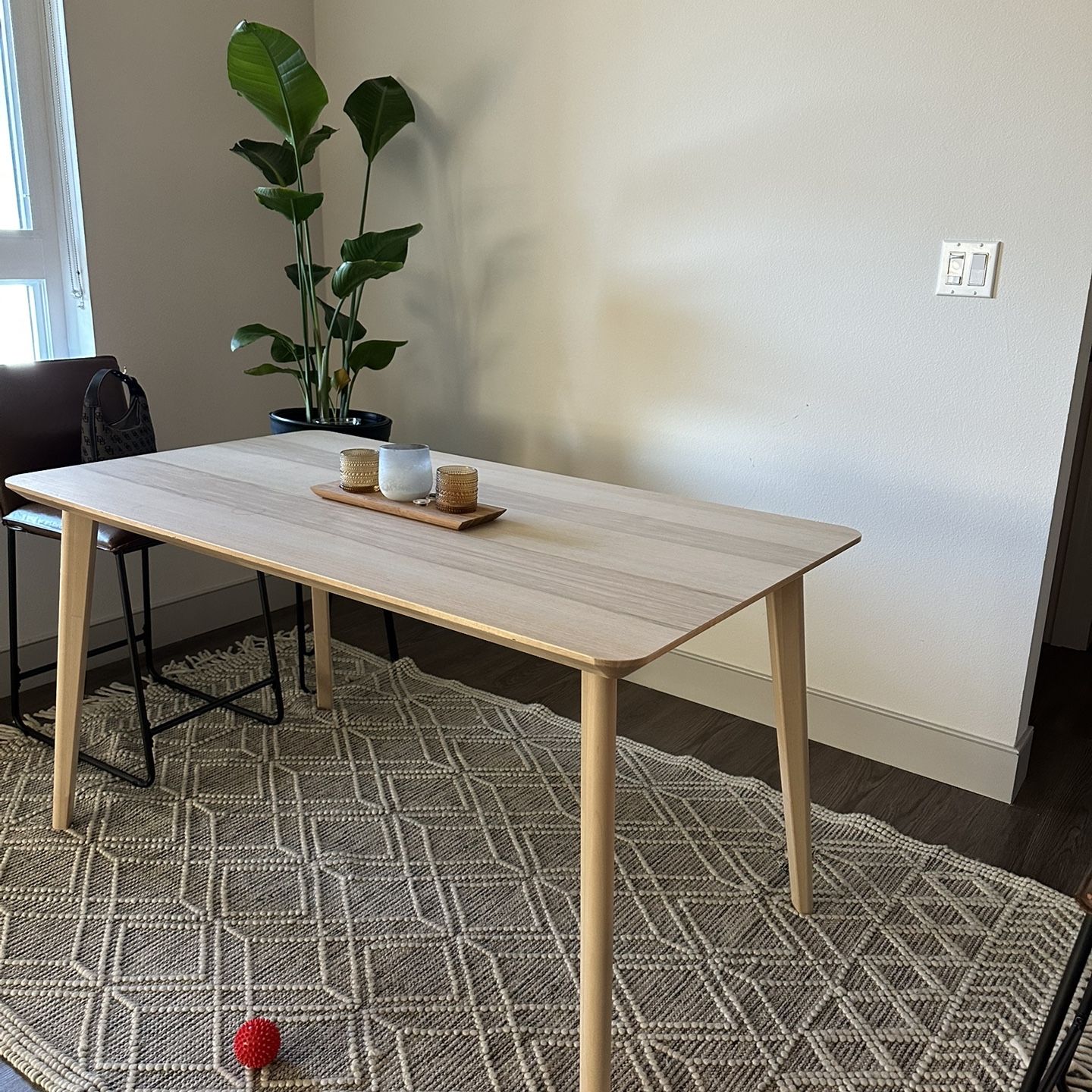 IKEA LISABO TABLE (55 1/8×30 3/4) for Sale in Orange, CA - OfferUp