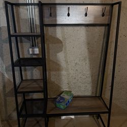 Coat hanger and Shelf