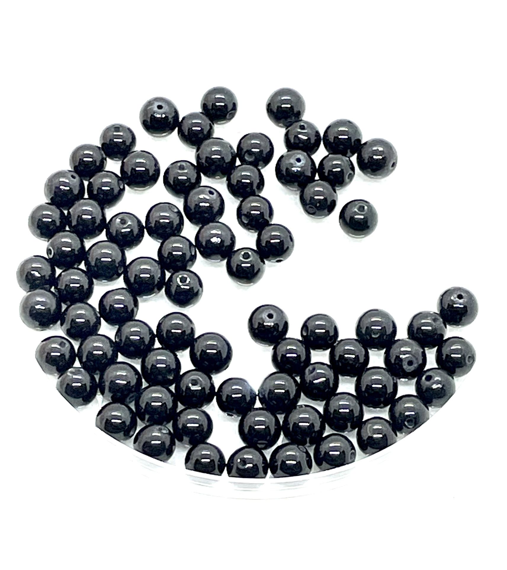 75 Purple Goldstone Beads