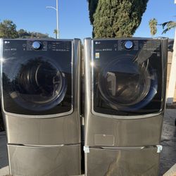 XXL Washer And Gas Dryer 