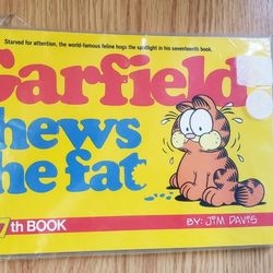 1989 Garfield Chews the Fat: His 17th Book First Edition

