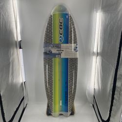 California Board Company SUSHI 5'8" Soft Top Foam FISH Surfboard 3-Fin + Leash