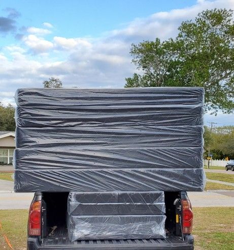 King Size New 2box Spring Can Deliver 