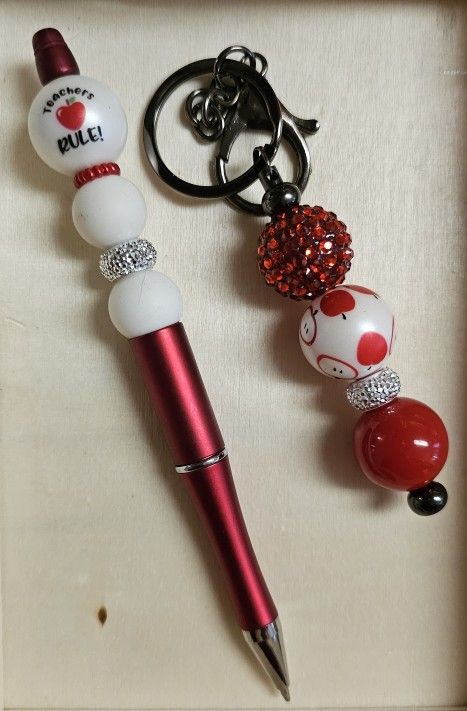 Teacher Appreciation Pen + Keychain