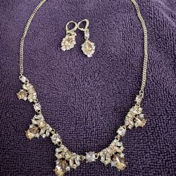 Necklace And Earrings 