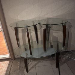 Glass Table Set