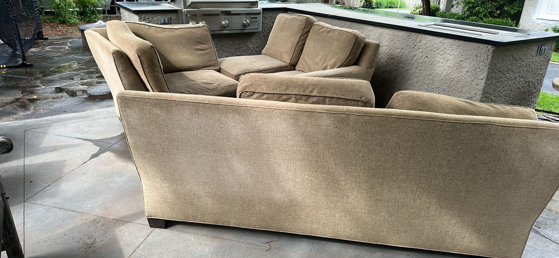 Cloth Sectional Couch