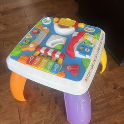 Toddler Sit And Stand Table Musical Toy