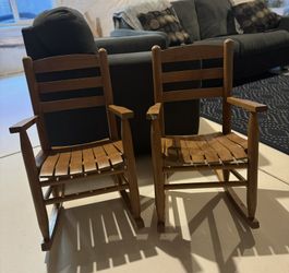 Children’s/Toddler Wooden Rocking Chairs