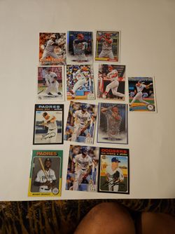 Baseball cards for sale