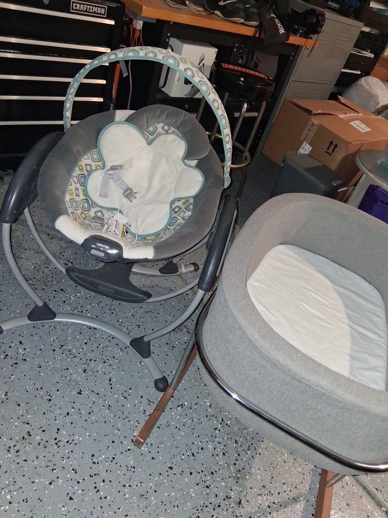 Graco baby swing & bassinet rocker for sale