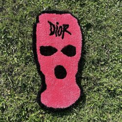 Handmade Dior Skimask Custom Rug