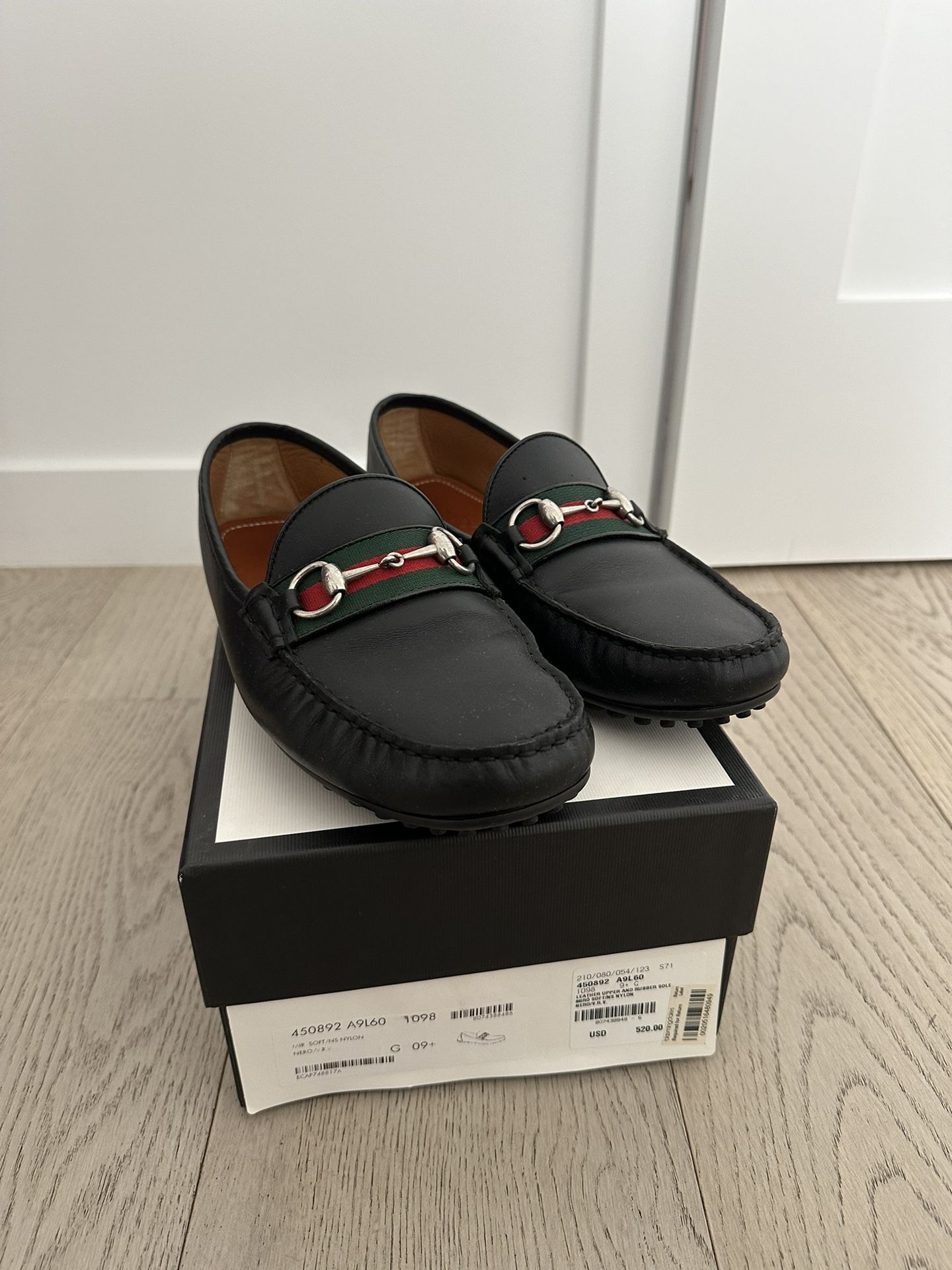 Gucci 9.5 USED MENS DRIVERS/LOAFERS