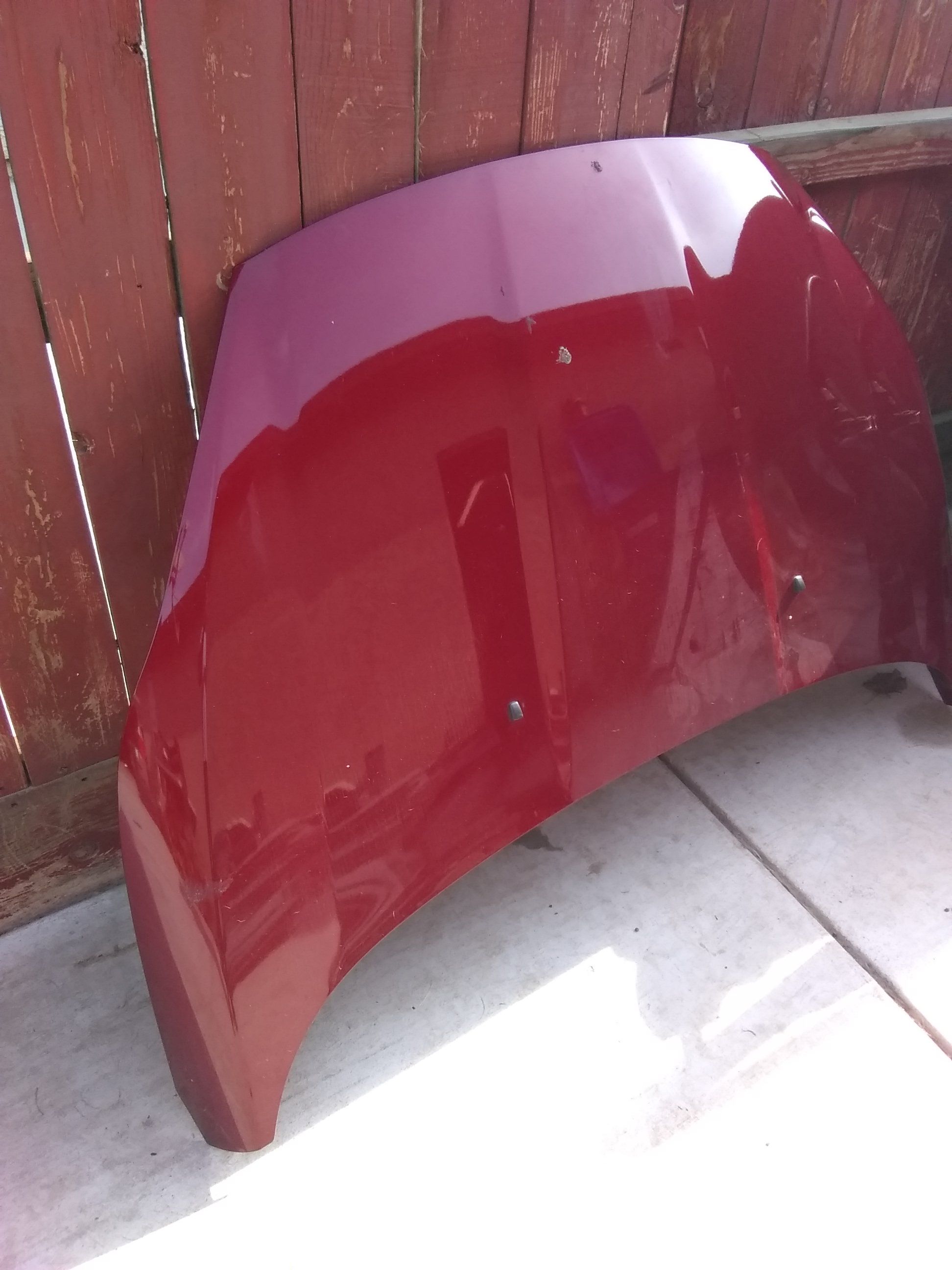 Ford fiesta hood and bumper
