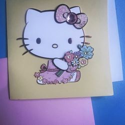 Hello Kitty Mothers Day Card . New. 