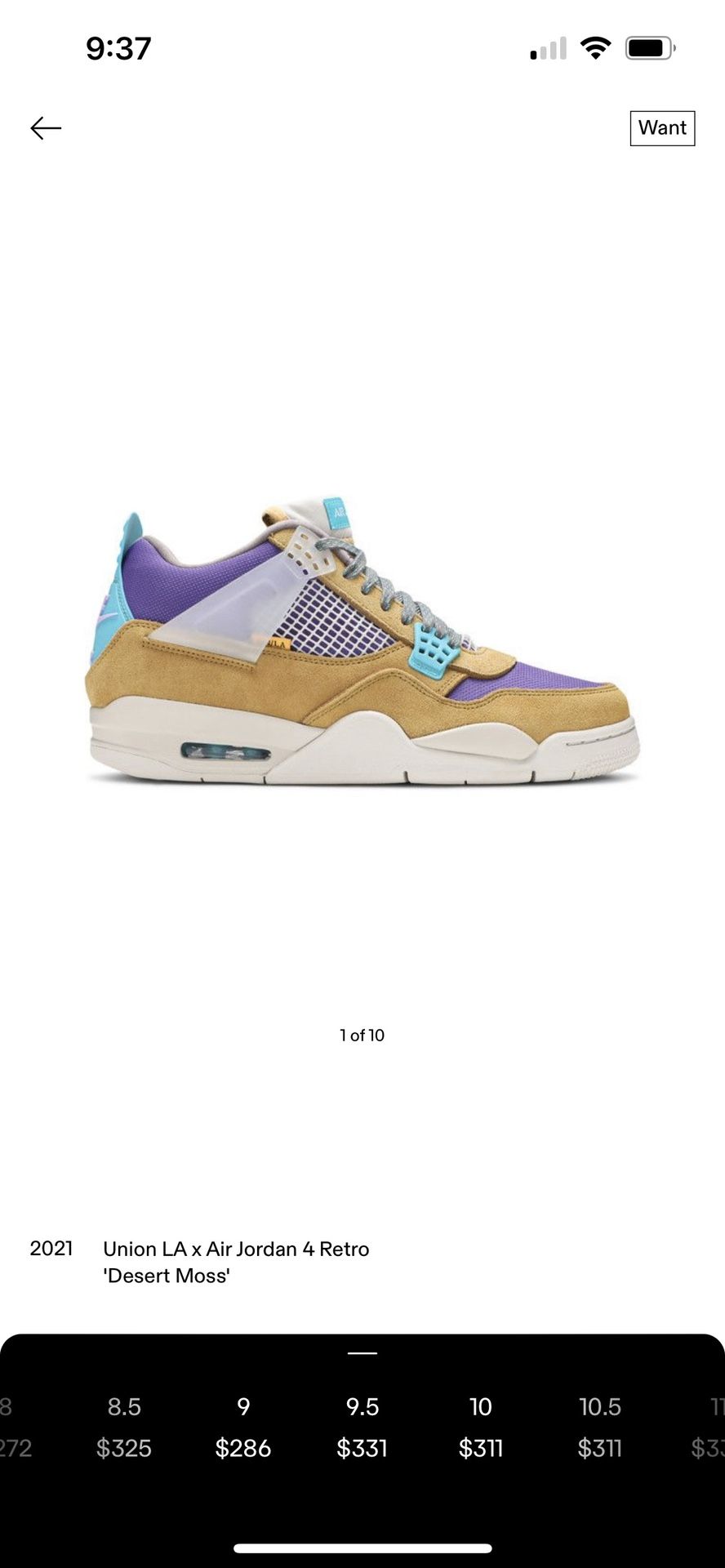 Air Jordan 4 Retro Desert Moss