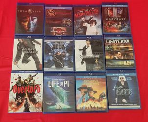 Lot of 12 Blu-ray Movies
