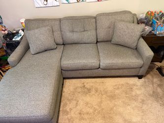 !!!FREE!!! Grey sleeper sofa.