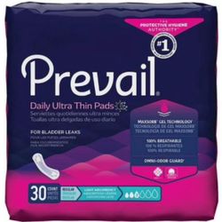 Prevail Daily Ultra Thin Pads 