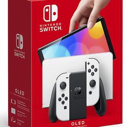 Nintendo Switch OLED white Joy