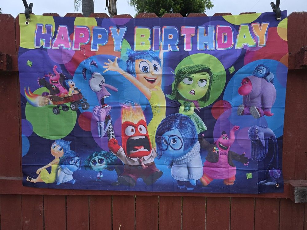 Disney INSIDE OUT Party DECORATIONS