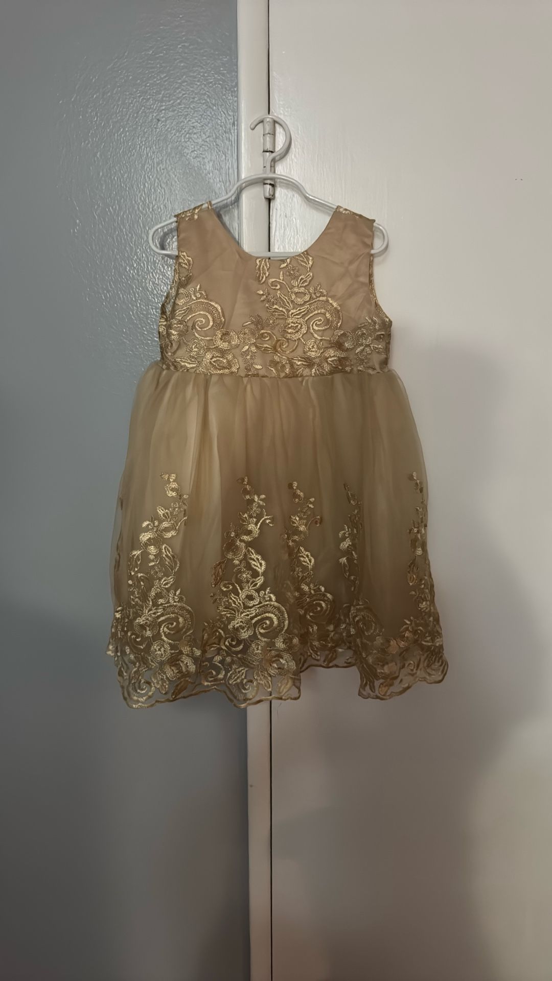 Gold Dress