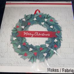 christmas craft wreath 