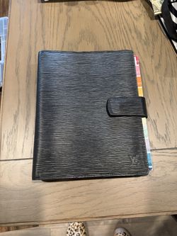 Louis Vuitton A5 Black Planner