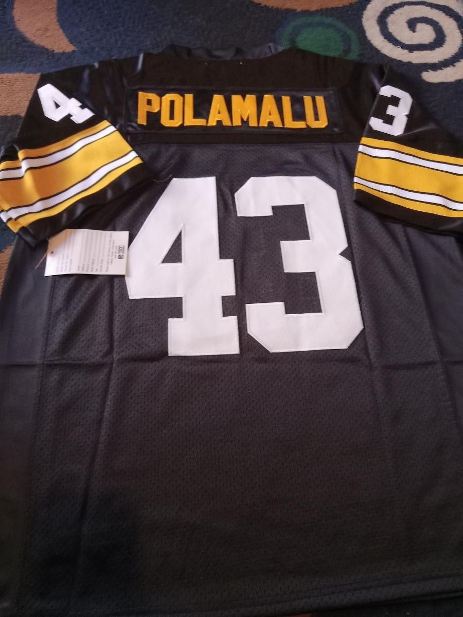 Troy Polamalu Pittsburgh Steelers Classic Football Jersey/Large