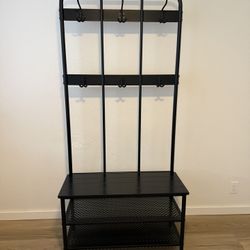 Metal Entryway Mud rack