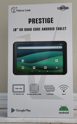 Visual Land Prestige 10 128GB, Wi-Fi, 10in - Black