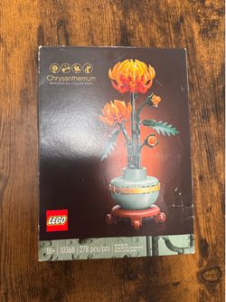 Lego icons flower set