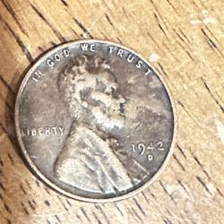 1942 D Mark Wheat Penny
