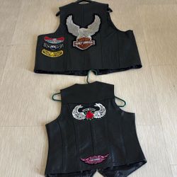 Harley Davidson Leather Vest