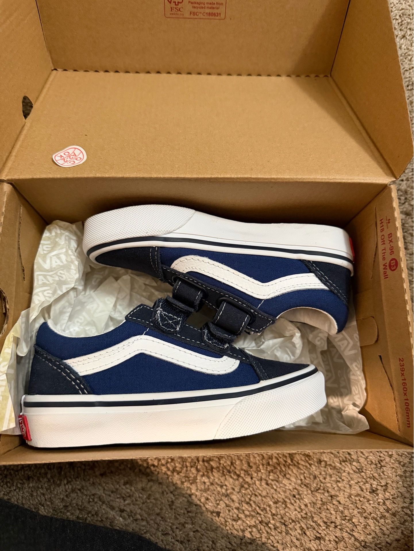 Brand new vans 11c