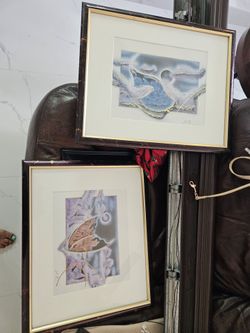 Set de cuadros.