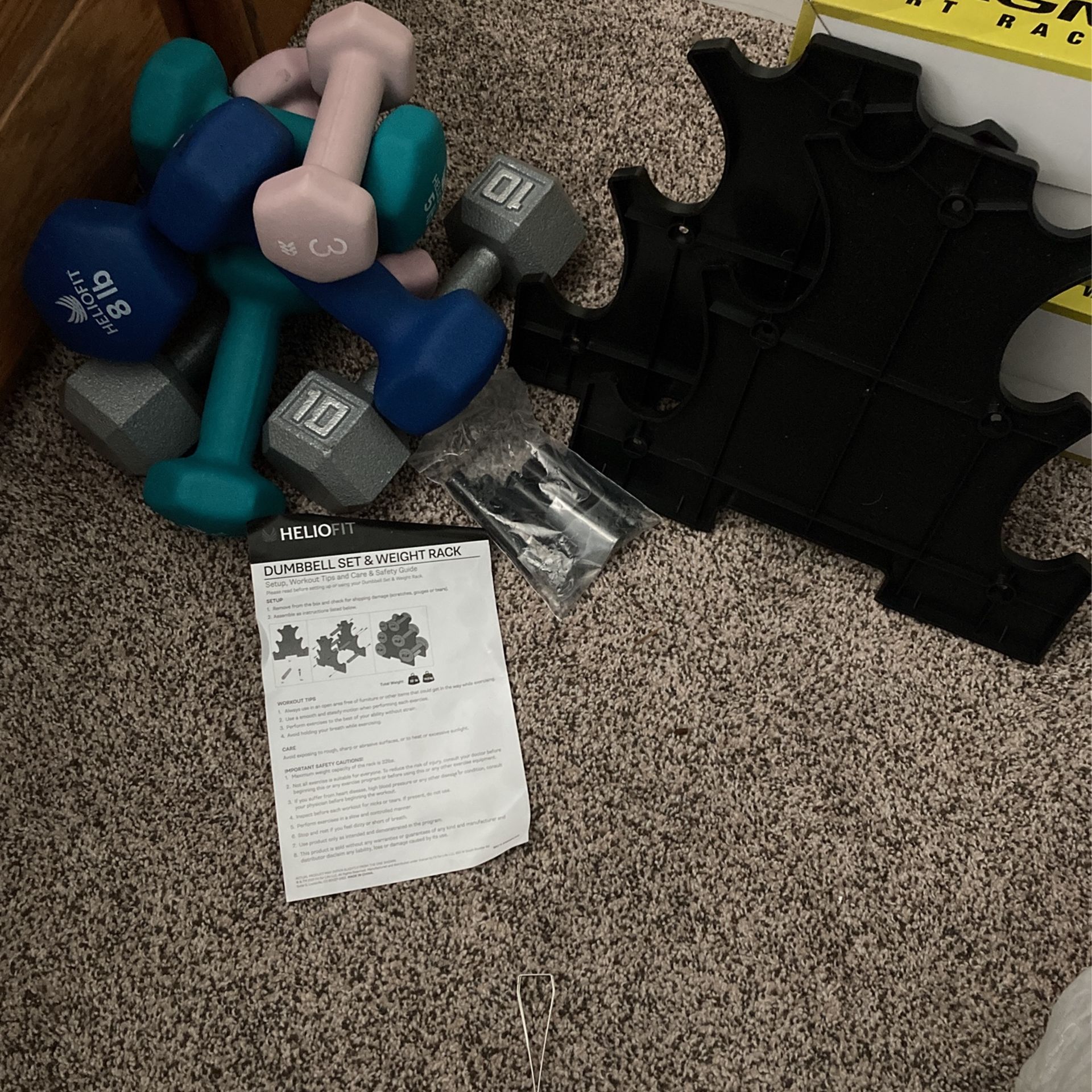 HELIOFIT Body Toner Dumbell Set