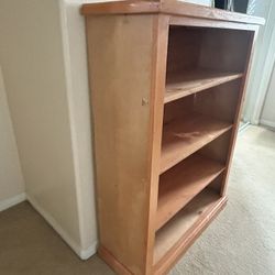 Wood Book Shelf 
