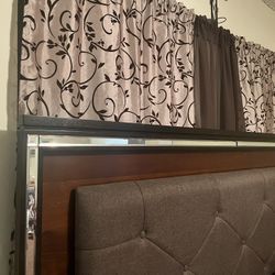 Cal King Frame + Mattress