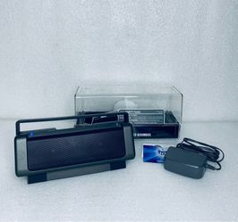 Jam HMDX Portable Bluetooth Wireless Speaker HX-P730GY With Charge Cable Black With Airplay