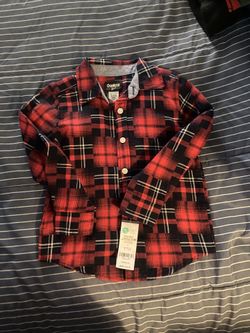 Toddler Boy Flannel Shirt 