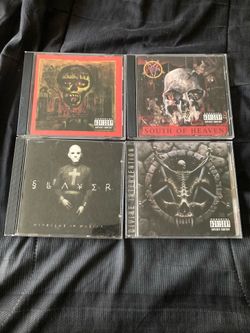 4 Album Slayer CD Collection Lot Metal Music