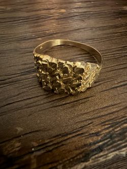 10K Nugget Ring