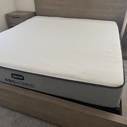 Bear pro hybrid king mattress bed - pillow top cover