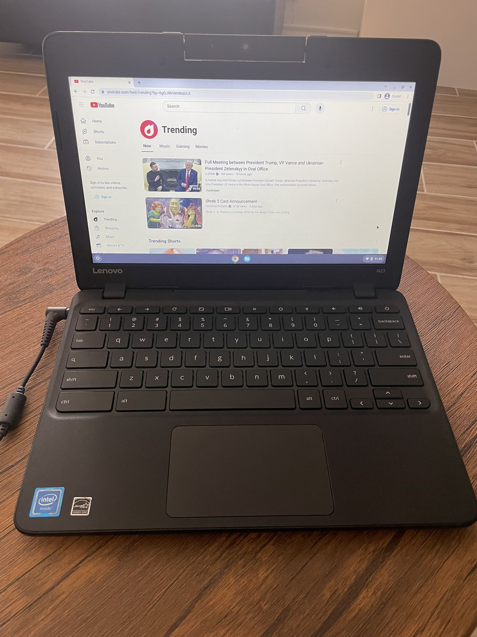 Lenovo Chromebook 11.6 Inch Laptop Intel Caleron 4GB RAM