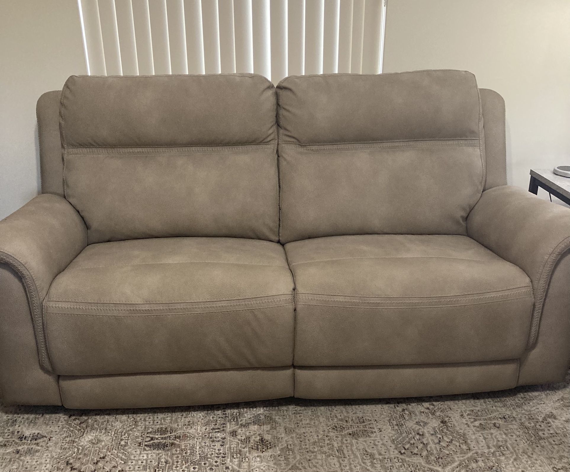 Ashley Reclining Sofa Set