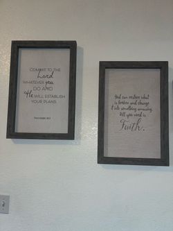 Scripture decor